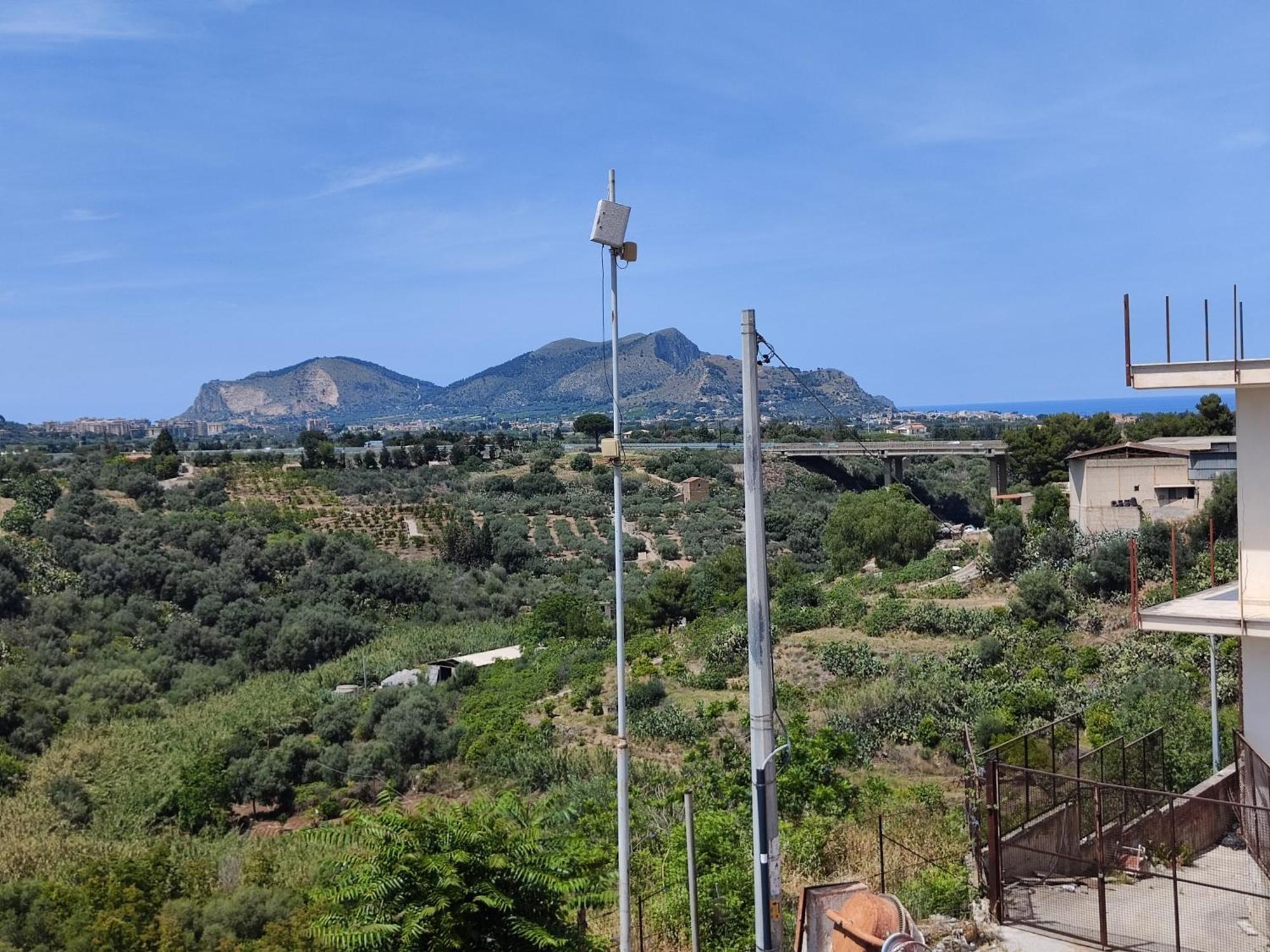 Ferienwohnung Panoramico Wifi Tv Centro Storico Casteldaccia Exterior foto